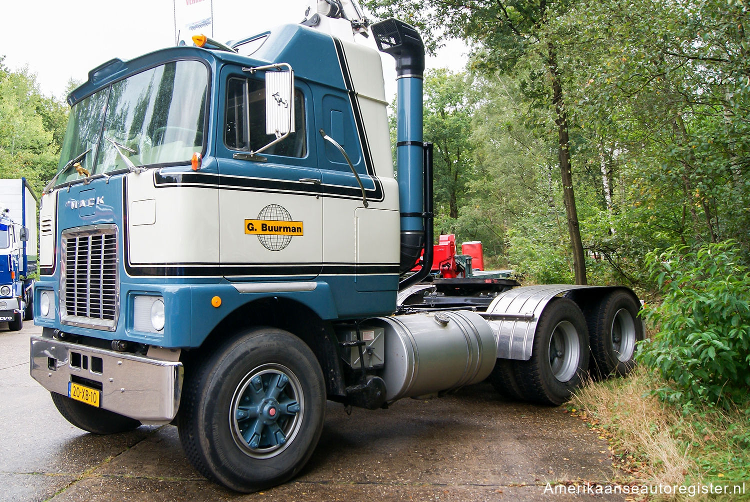 Vrachtwagens Mack F Series uit 1980